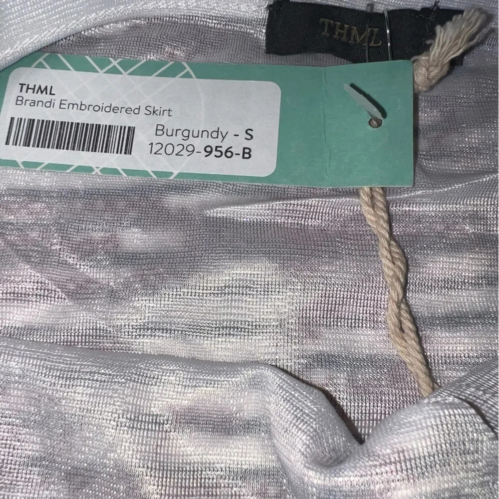 THML,Brandi,S, geometric Aztec pattern embordered… - image 8